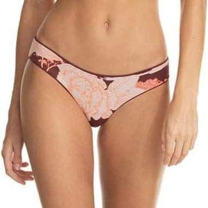 MAAJI Crimson Circus Sublime Reversible Bikini Swim Bottom, Size M - Red Women's